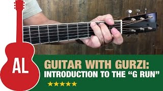 Introduction to the quotG Runquot  A Simple Flatpicking Exercise [upl. by Gaspar]