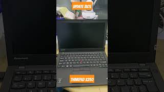 Update BIOS Lenovo Thinkpad X250 [upl. by Eilitan]