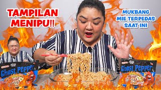 PEDASNYA SERU BANGET MUKBANG ASMR MAMEE DAEBAK GHOST PEPPER NOODLE 🔥 [upl. by Iadam170]