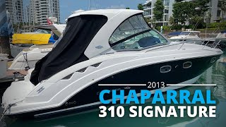 Chaparral Boat for Sale Singapore 2013 Chaparral 310 Signature Powerboat  Price 140000SGD [upl. by Navada101]