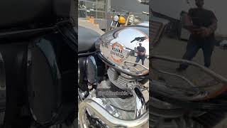 New Classic350 Chrome EMERALD GREEN royalenfield classic350 shorts viral trending ytshorts yt [upl. by Adnarahs]