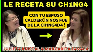 ARR4STR4N a Esposa de Calderón Margarita Zavala Julieta Kristal la Hace LL0R4R [upl. by Tini840]