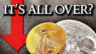 PRECIOUS METALS CRASHING  Is the Rally Over for Silver and Gold [upl. by Nwahsem676]