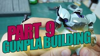 167  Gunpla Building Part 9 Topcoating Aerosol Can Type amp Panel Lining [upl. by Vidovic]