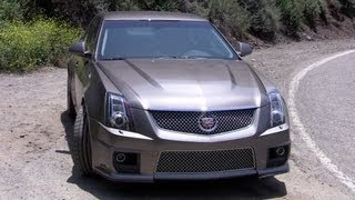 2012 Cadillac CTSV Drive and Review [upl. by Yetnom]