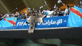 INTER MILAN VS MAZEMBE Tp mazembe FANS 18122008 [upl. by Bartolome]