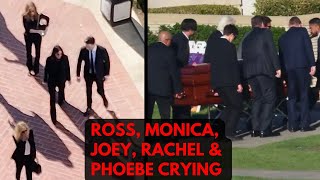 Somber Moments as Friends actors Lay Matthew Perry To Rest Matthew Perry funeral [upl. by Akinyt678]