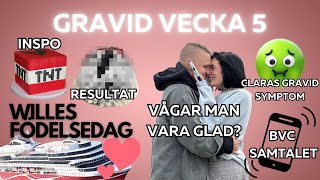 GRAVID VECKA 5 VLOGG [upl. by Ebert]