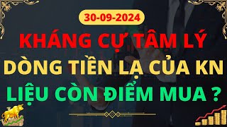 NHẬN ĐỊNH THỊ TRƯỜNG CHỨNG KHOÁN HÔM NAY Kháng cự Tâm lí Dòng tiền lạ Liệu có còn điểm mua [upl. by Nnylram981]