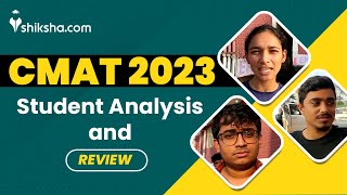 CMAT 2023 Student Reactions and Reviews [upl. by Merwyn]