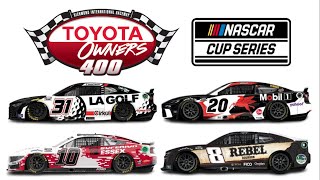 NASCAR Cup Series Paint Scheme Preview for the Toyota Owners 400 at Richmond [upl. by Hammel]