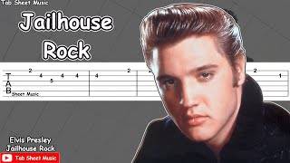 Elvis Presley  Jailhouse Rock Guitar Tutorial [upl. by Elie]