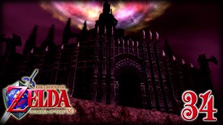 Zelda Ocarina of Time 3D  Cap34 El Castillo de Ganon [upl. by Airla]