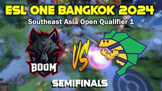 Boom Esports vs Caterpillar  ESL One Bangkok 2024  South East Asia Qualifier 1 [upl. by Hcelemile]