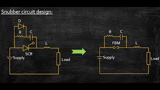 Snubber circuit design  Power Electronics  Lecture 21 [upl. by Breban847]