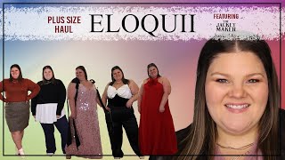 ELOQUII FALL AND HOLIDAY 20232024 PLUS SIZE HAUL ft THE JACKETMAKER [upl. by Ailyt]