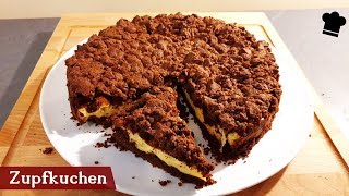 Omas Zupfkuchen Rezept  Russischer Zupfkuchen Quarkkuchen schnell und einfach gebacken [upl. by Hcra519]