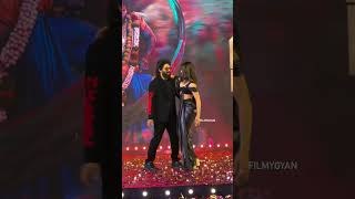 Srivalli Pushpa Raj Dance At Pre Release Event alluarjun rashmika shorts viralvideos trending [upl. by Carhart]