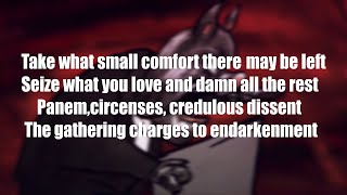 Anaal Nathrakh  Endarkenment Lyrics 4K [upl. by Siravart410]