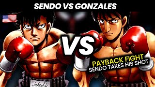 Sendo takes on the man who beat Ippo in the world stage  Takeshi Sendo vs Alfredo Gonzales [upl. by Nari]