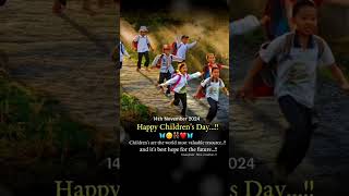 Motivation is happy childrens day viralvideo [upl. by Ahsaekal810]