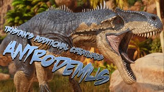 THE ANTIPACK ALLOSAUR  Tristans Additional Creatures Antrodemus  ASA Mod Trailer [upl. by Tannenwald708]