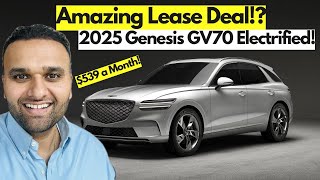 Amazing Lease Deal  2025 Genesis GV70 Electrified October 2024 [upl. by Laith756]