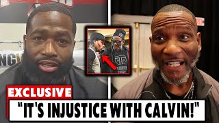 Adrien Broner Reacts in Fear as Gervonta Davis Fires Trainer Calvin Ford [upl. by Fraase]