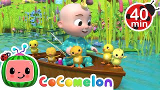 CoComelon  Five Little Ducks  Learning Videos For Kids  Education Show For Toddlers [upl. by Nyrek]