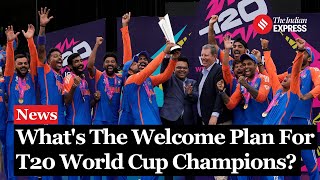 Indian Team Welcome After World Cup 2024 Grand Mumbai Parade amp PM Modi Breakfastquot [upl. by Yesteb]