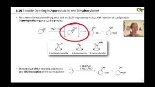 Electrophilic Epoxidation of Alkenes anti and syn Dihydroxylations [upl. by Jasun802]