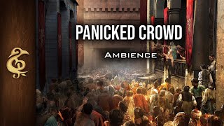 Panicking Crowd  Realistic Ambience  1 Hour DnD RPG [upl. by Yednarb]