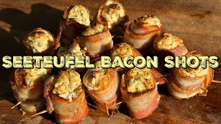 SEETEUFEL BACON SHOTS  Geniales Fingerfood vom Grill [upl. by Simon]