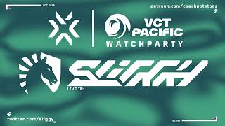 VCT PACIFIC Split 1 VCTWatchParty [upl. by Dowzall]