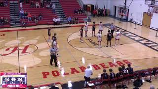 Hortonville High vs Kaukauna High JV Basketball Game [upl. by Nolie335]