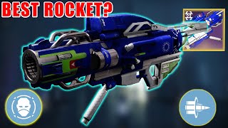 THE BEST DPS ROCKET IN DESTINY 2 FARM FOR THIS COLD COMFORT GOD ROLL  DESTINY 2 [upl. by Caplan]