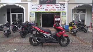 Suara Knalpot Proliner Full System Yamaha Aerox 155 [upl. by Nonrev]