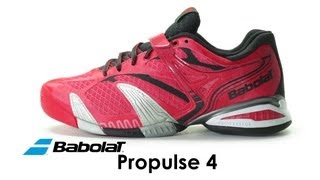 Babolat Propulse 4 Womens Shoe Review [upl. by Cutlerr]