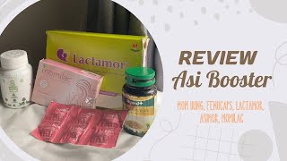 Review ASI Booster Paling Recommended  Lactamor Mom Uung Fenucaps Herba Asikor Momilac [upl. by Shaikh]