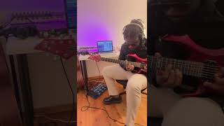 Can’t get enough Original Sample Guitar Cover 80smusic electricguitar afroguitar [upl. by Ahtibat513]