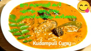 Kudampuli Curryകുടമ്പുളി കറിFishless CurryFishless fish curry malayalamThunder Kitchen Recipes [upl. by Cung597]