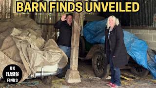 Barn Find Extraction  Two Rare Classic Cars See Daylight For The First Time In Decades [upl. by Ainahpets520]