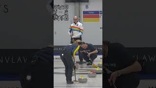 quotThats an amazing stone from Kimquot Kim Catteceur🇧🇪 🥌 curling highlightreel sports [upl. by June]