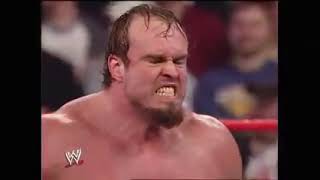 Snitsky vs William Regal Raw October 25 2004 [upl. by Ahseuqal]