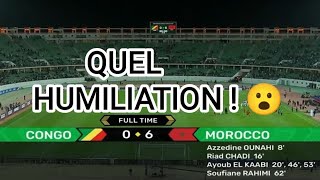 ÉLIMINATOIRE COUPE DU MONDE 2026 CONGO VS MAROC 06 RÉACTION [upl. by Negroj]