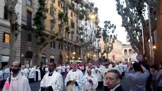 Processione Corpus Domini Roma 2015 [upl. by Lewse]