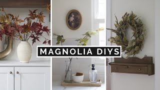 MAGNOLIA VS THRIFT STORE  DIY HEARTH AND HAND DECOR ON A BUDGET FALL PREVIEW [upl. by Natie706]