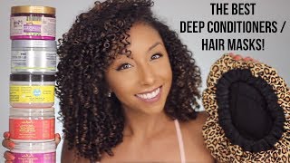 All About Deep Conditioning amp The BEST Hair Masks For Curly Hair  BiancaReneeToday [upl. by Lorolla555]