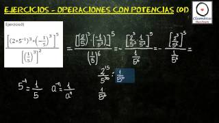 Ejercicios de Potencias 0501E21 [upl. by Ahsier]