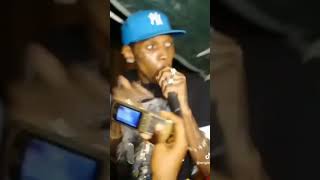 Vybz Kartel Performs Ramping Shop At Street Block Party [upl. by Cappello]